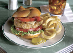 Pepper, Pepper, Pepper Turkey Burger