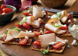 HARVESTLAND® Turkey Flatbreads with Bacon Jam